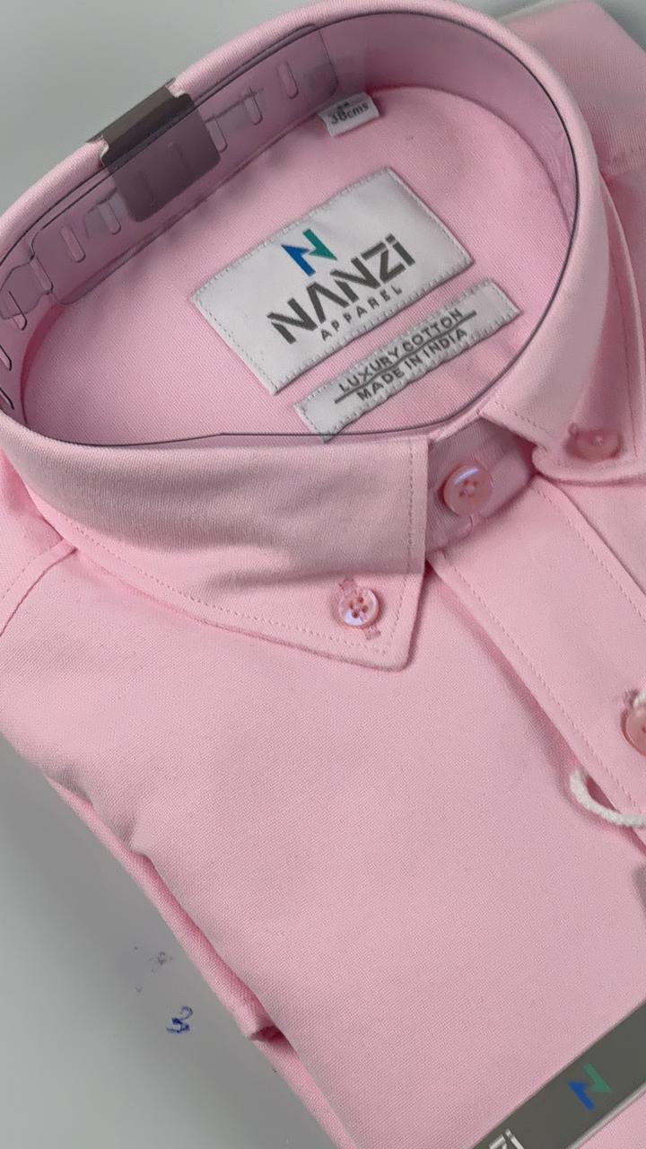 Pink Luxury Collar Shirt – Premium Comfort Fit